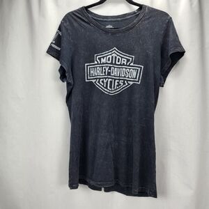 Harley-Davidson Wounded Warrior Project Short Sleeve Cap Tshirt Size XL